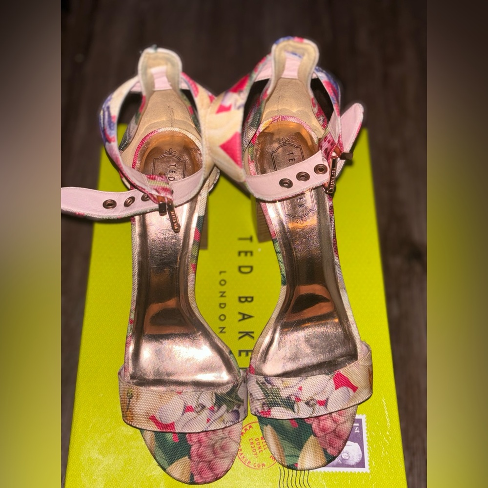Ted Baker Floral Heels